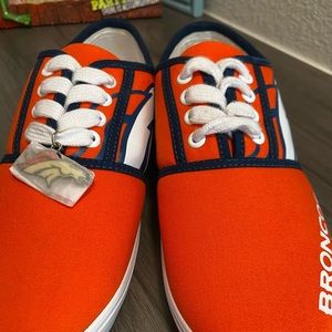 Brand new womens Denver broncos sneakers